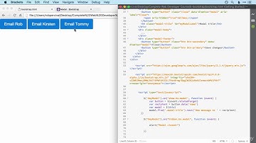 73  Modals, Popovers & Tooltips in Bootstrap