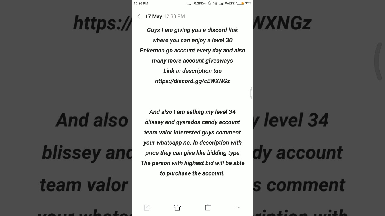 Level 30 Pokemon go account giveaway.(discord)