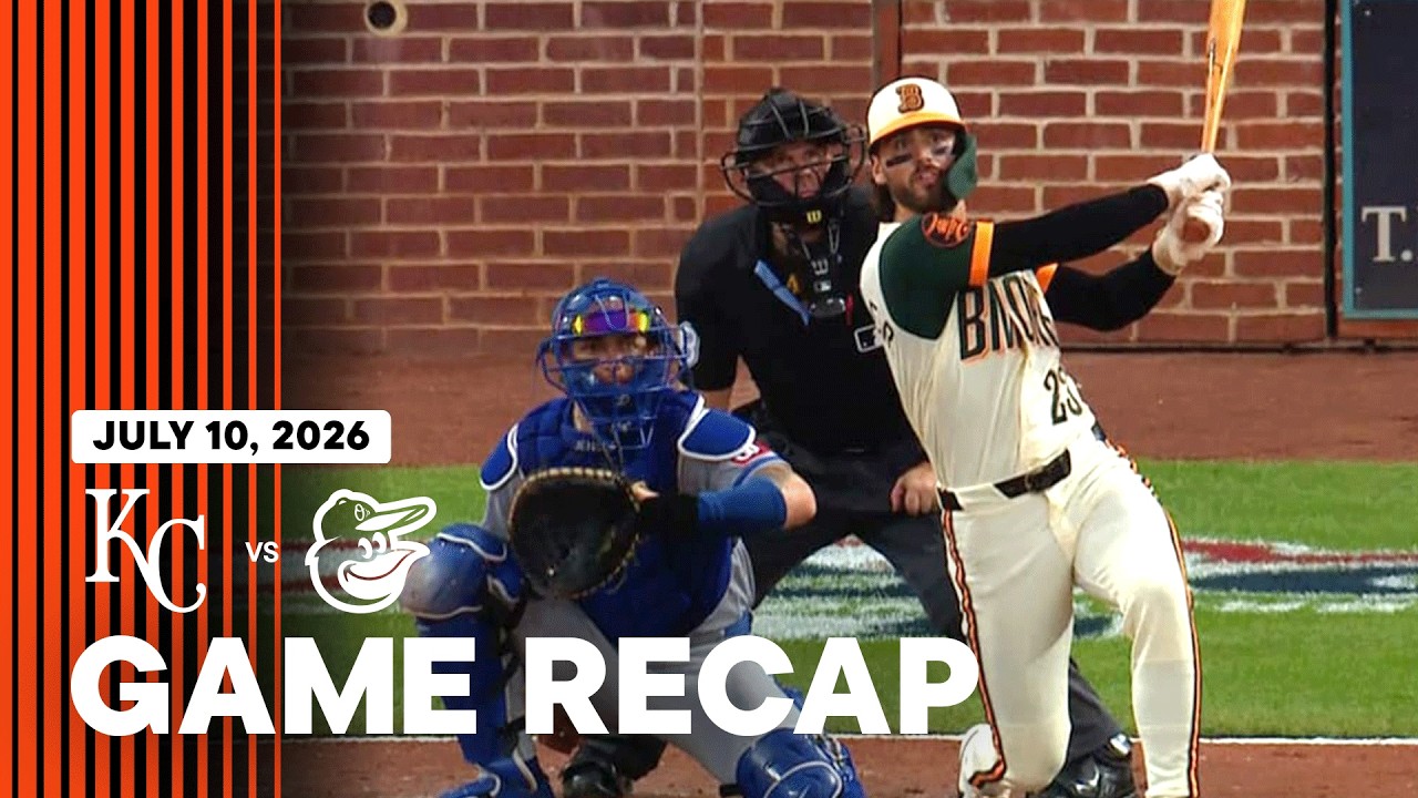 Royals vs. Orioles Game Recap (7/10/26) | MLB Highlights | Baltimore Orioles