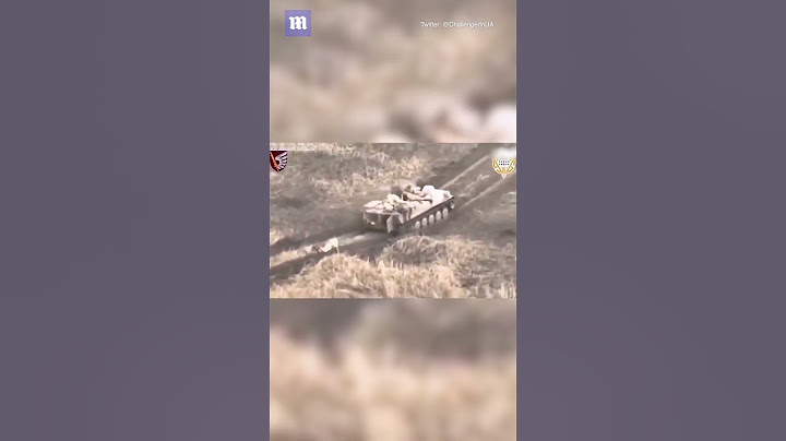Russian soldier abandoned by his fleeing comrades as they escape on an armoured vehicle