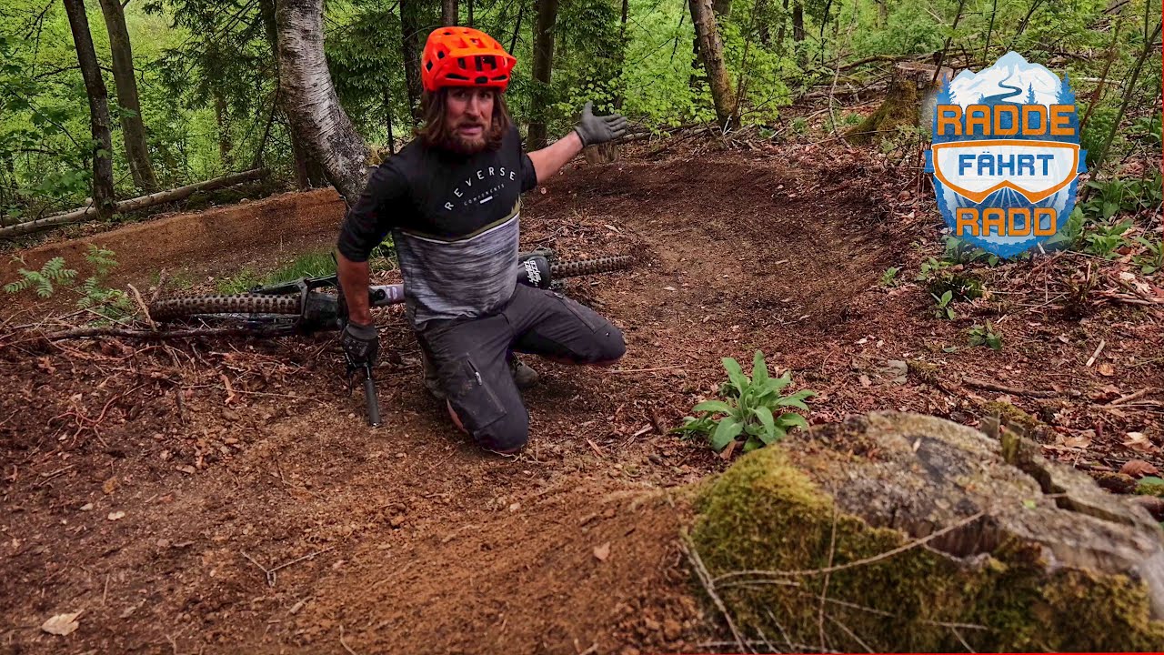  Trailbau Tipps #2 | Anlieger Kurven, Radius erweitern | MTB Trails Lüdenscheid