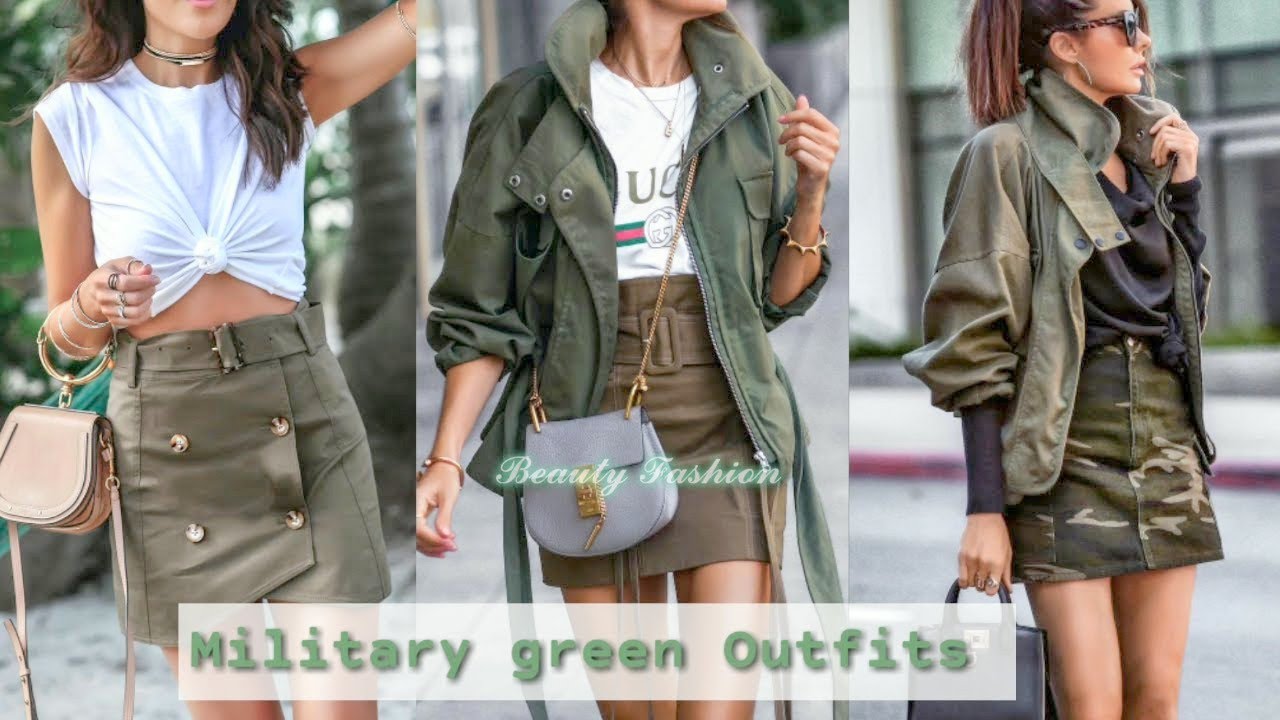 outfit chaqueta verde militar Cheap online - OFF 62%