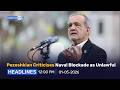 Iranian President Criticises Naval Blockade as an Unlawful Act | PakistanTV
