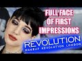 FULL FACE OF MAKEUP REVOLUTION FIRST IMPRESSIONS... OMG | Jordan Byers