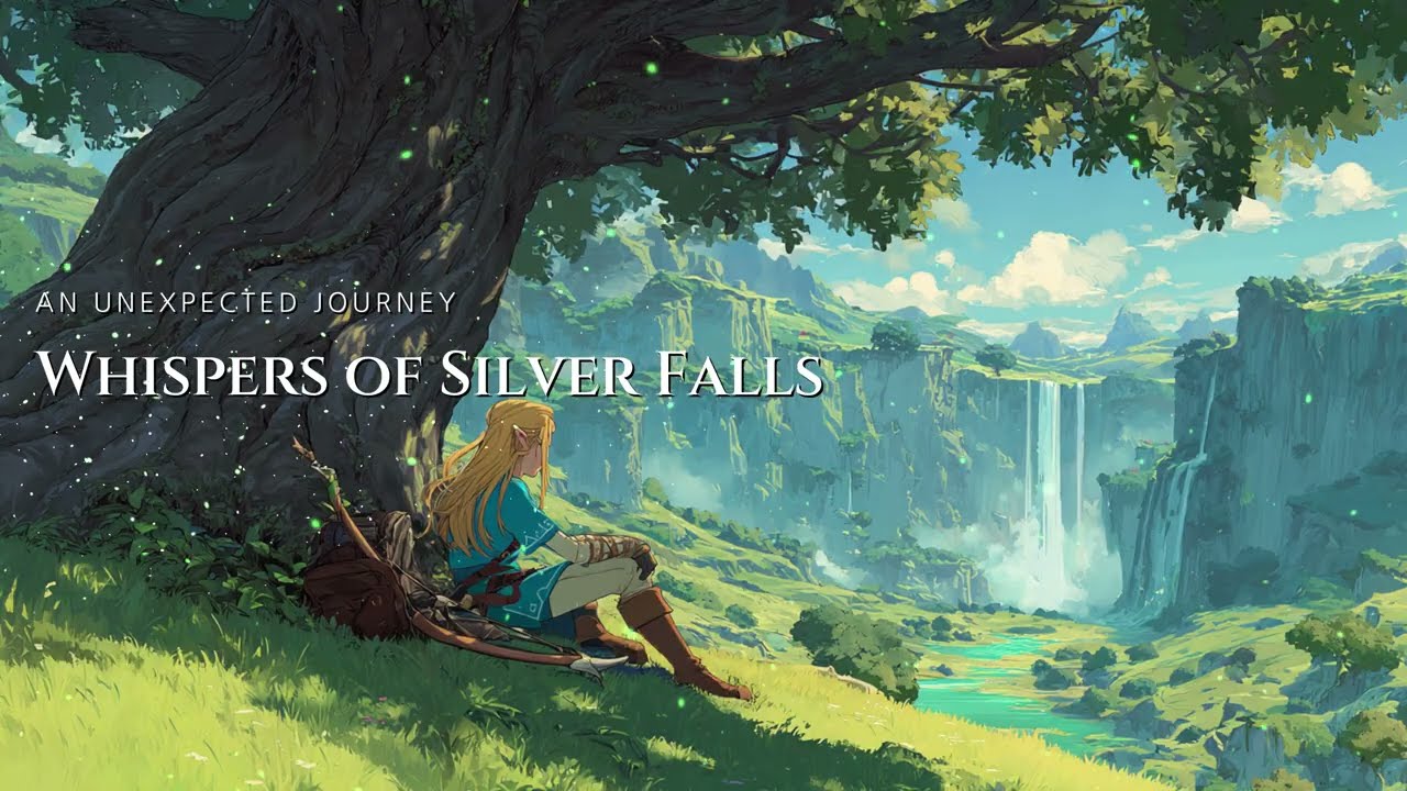 Whispers of Silver Falls | Relaxing Medieval Fantasy