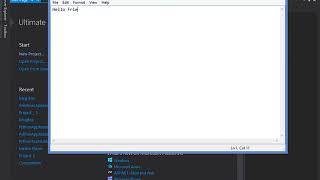 How to make a MsgBox in Visual Studio 2013