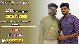 🎯 2026 Fresher Got AI Developer Job | Real Placement Story India