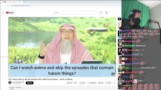 Forsen Reacts to Can I watch Anime & skip the episodes that contain haram things? - Assim al hakeem