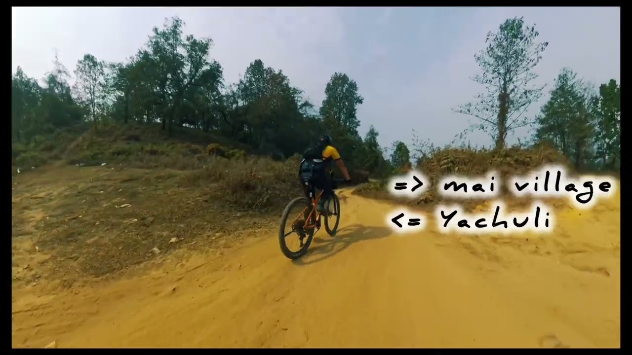 Ride to panyor river bridge 