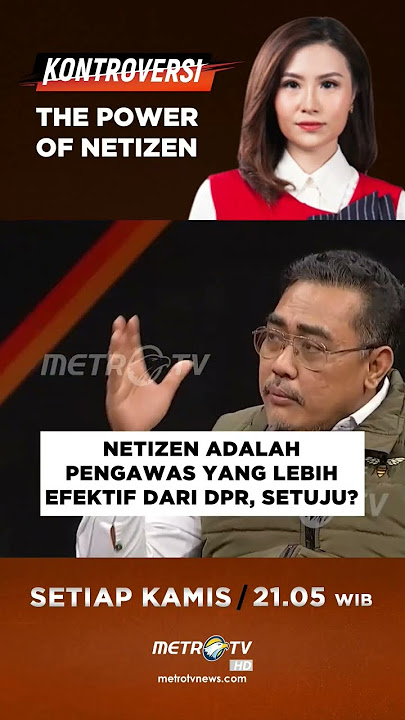 Netizen adalah Pengawas yang Lebih Efektif dari DPR, Setuju?