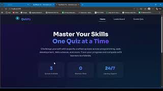 Online Quiz Application | Project Demo