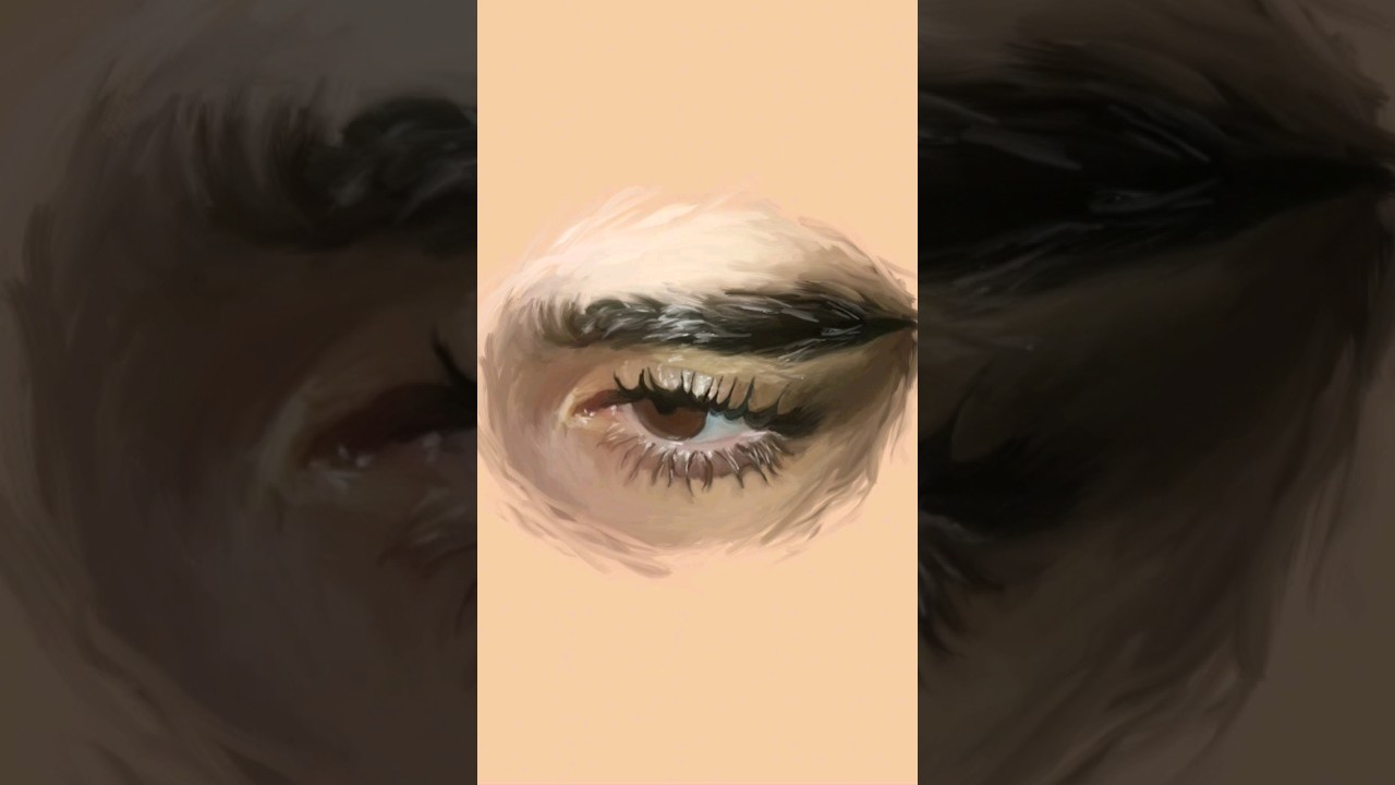 رسمه جديده 🎨✨فولو وكومنت عشان ارسمك الفيديو الجاي ♥️#رسم #رسم_عيون #رسامين  #رسمتي_الجديدة #رسم_عيون