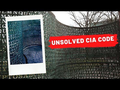 CIA Kryptos Sculpture - Unsolved Cryptography