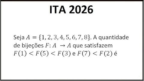 COMBINATÓRIA - ITA 2026