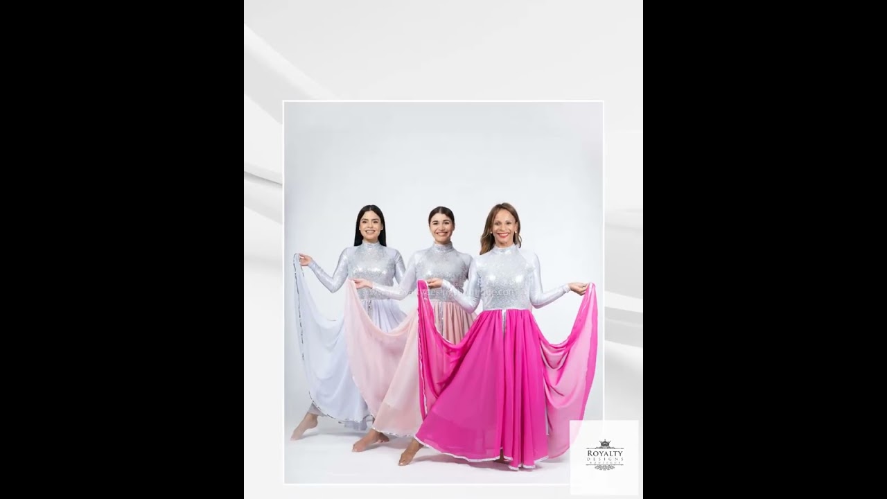 👑 Princess Praise Dance Dress in Sequin and Chiffon | Available in Multiple Colors I Princess C... 💃