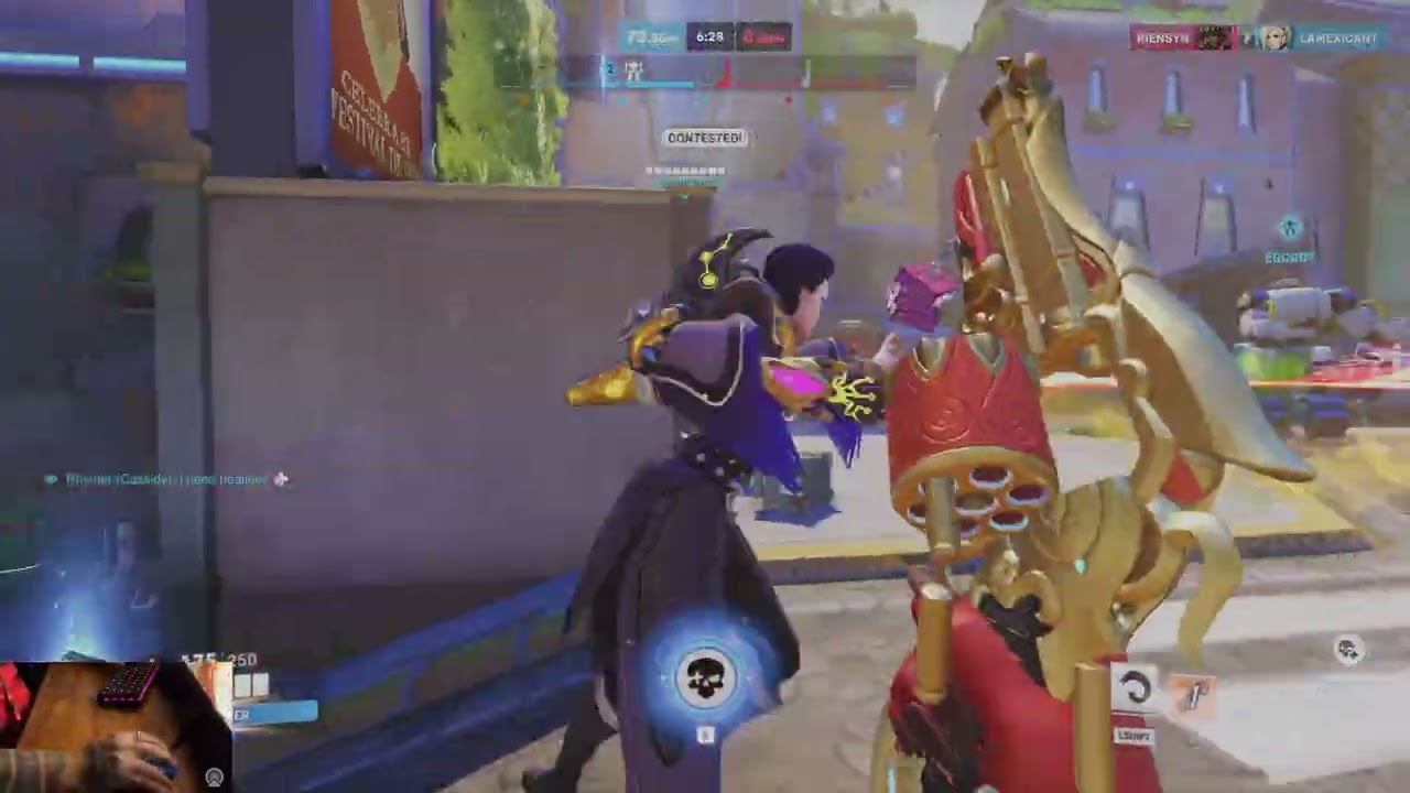 ¿Cassidy sin aim? 🤡 | Sufriendo en Gold en Overwatch 2