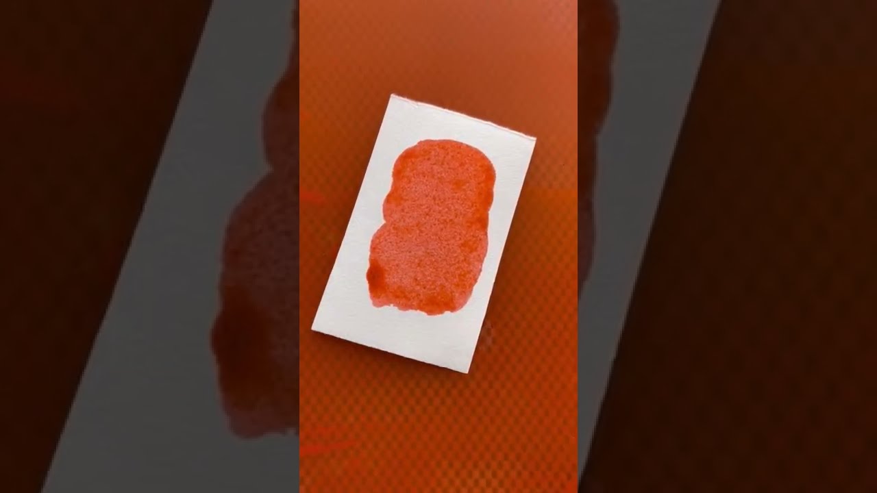 Pyrrole Orange PO73 pigment to watercolor