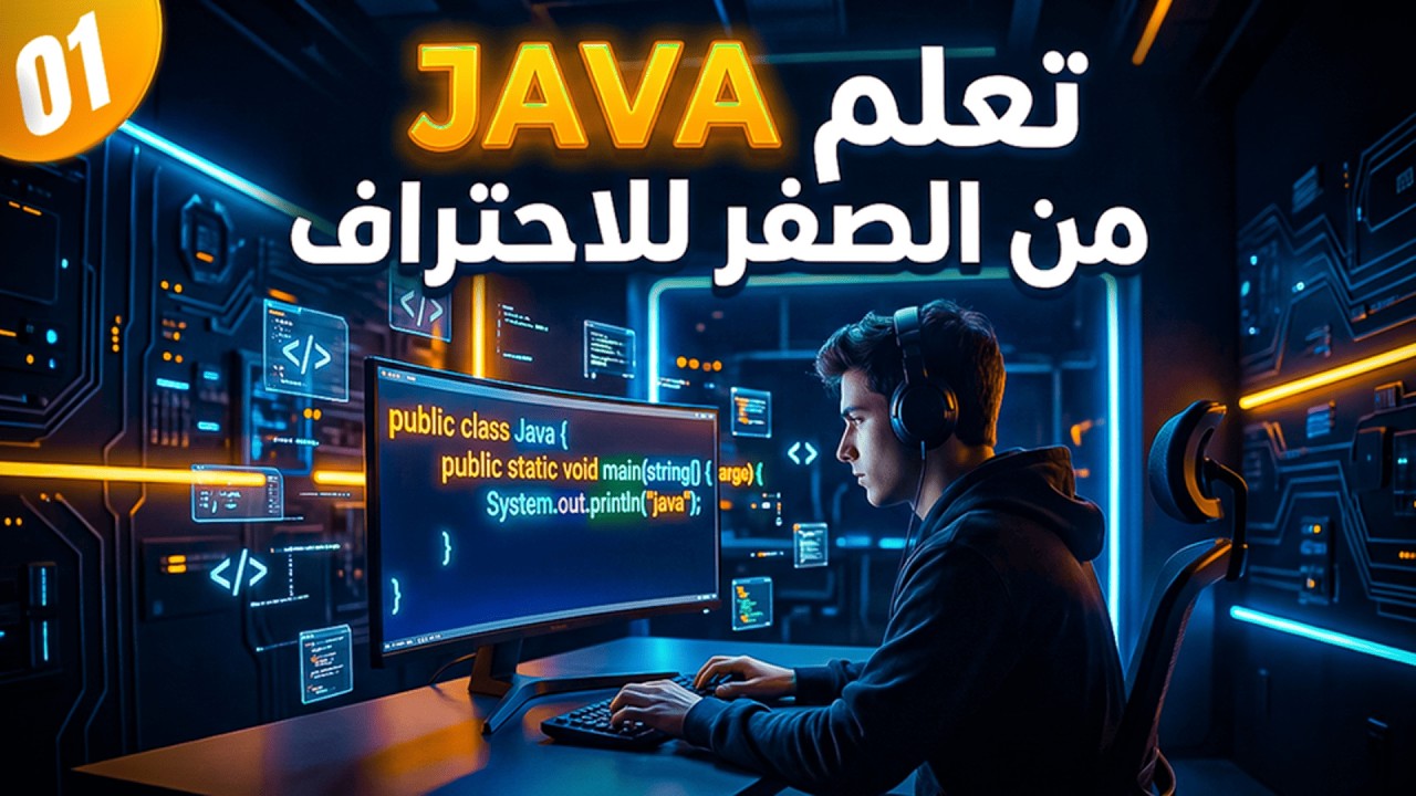 أول خطوة في تعلم Java للمبتدئين | java