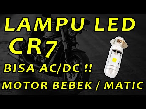 LAMPU TEMBAK CWL CREE 3 MATA BONWAY MOTORCYCLE LIGHTS LED. 