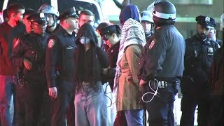 NYPD Arrests Columbia University Protesters