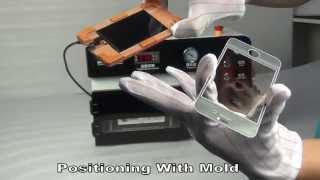 OCA Vacuum Laminator Machine Tutorial for glass screen lcd digitizer OCA LCD Repair