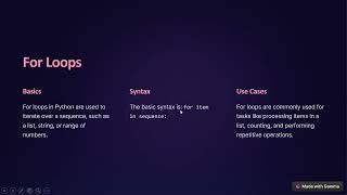 Understanding Python Loops