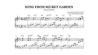 Song From Secret Garden - Piano