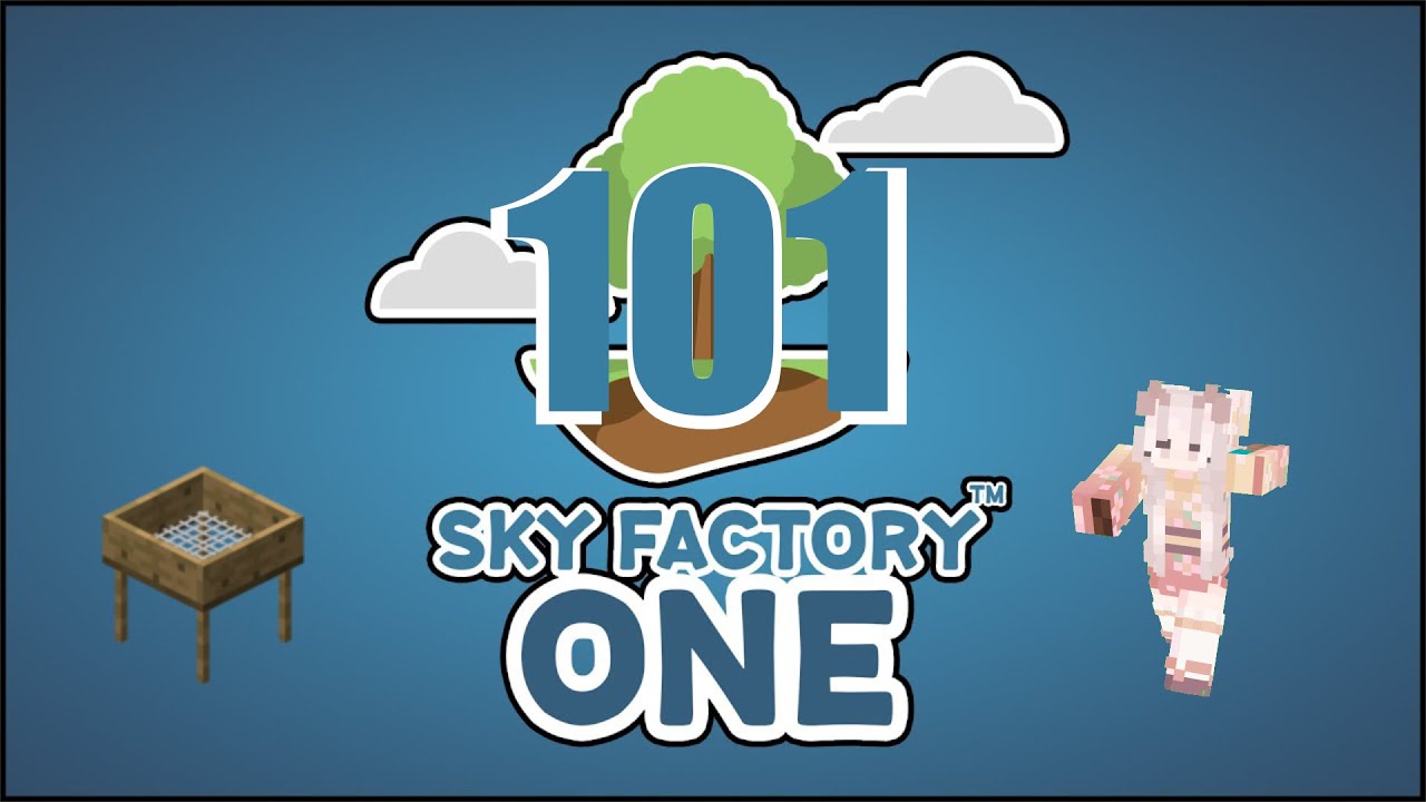 Minecraft Sky Factory One 101 sieving and Auto Sieving - YouTube