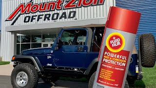 STOP RUST! A Look Inside: FLUID FILM application at MOUNT ZION OFFROAD!