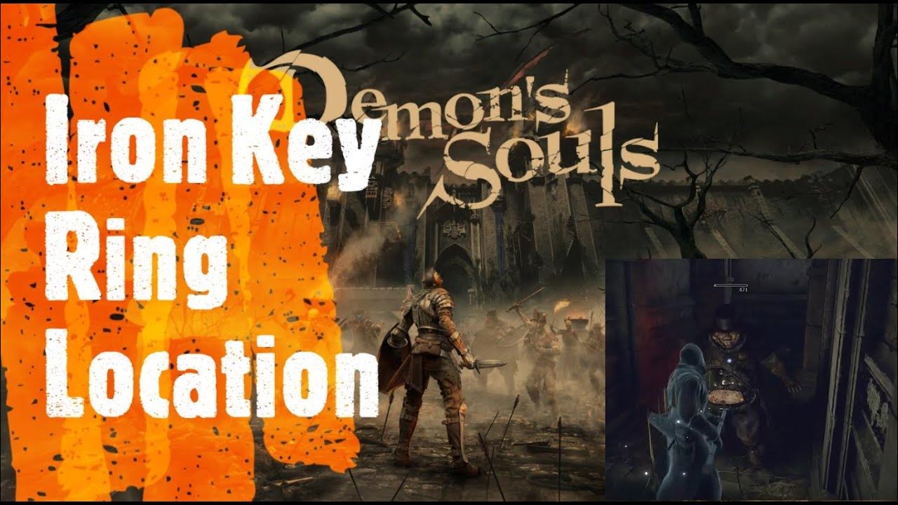 Demon's Souls Remake [Iron Key Ring Location] YouTube