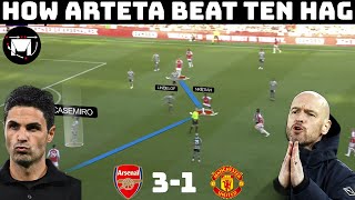 Tactical Analysis : Arsenal 3-1 Manchester United | Arsenal A Cut Above |