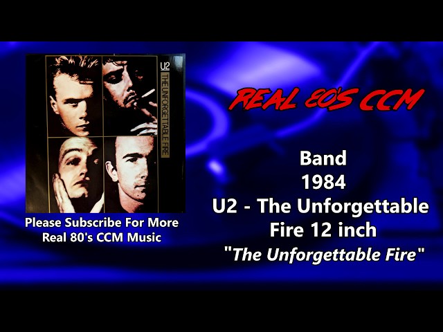 U2 - The Unforgettable Fire 12 inch version (HQ) - YouTube