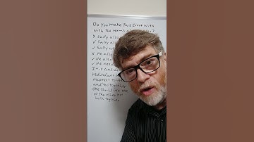 Do You Make This Common Error with the Terms Also?  - Many Do - English Tutor Nick P