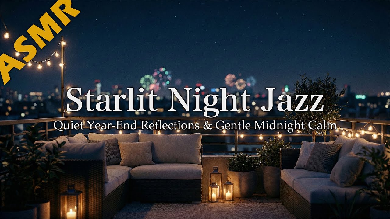 ASMR Starlit Night Jazz – Quiet Year-End Reflections & Gentle Midnight Calm | AEP26
