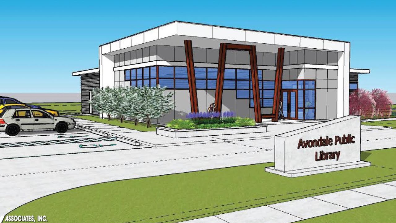 Avondale Library Groundbreaking Ceremony YouTube