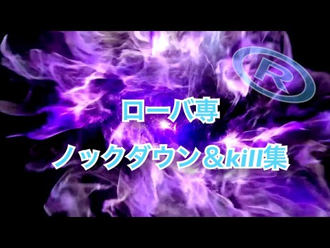 ローバ専　ノックダウン＆kill集