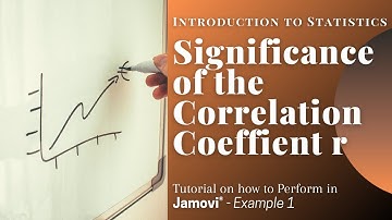 Statistics - Hypothesis Testing - On Using Jamovi - Significant Relationships