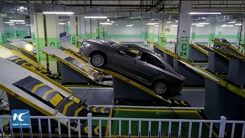 "Inclined" parking lot unveiled in Chongqing, China - DayDayNews