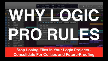 Stop Losing Files in Your Logic Projects - Consolidate For Collabs and Future-Proofing