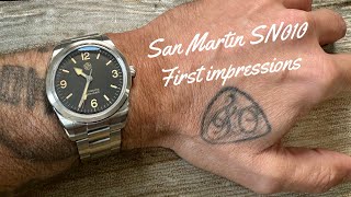 San Martin SN0107GX 36mm First impressions review