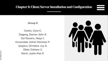 Group 6_Chapter-8-Client-Server-Installation-and-Configuration
