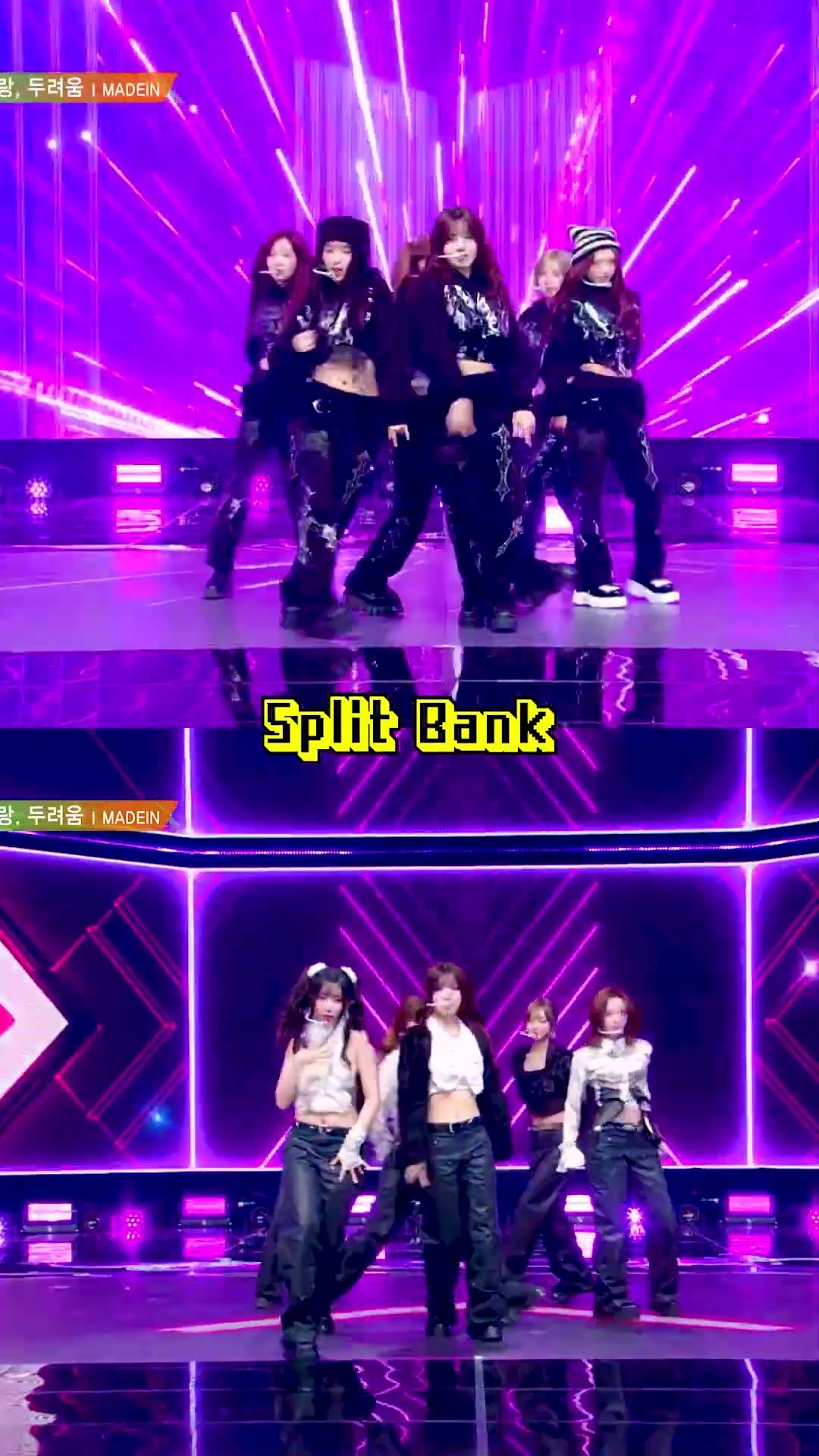 MADEIN - LOVE, AFRAID #SplitScreen #SplitBank #MusicBank #Shorts | KBS WORLD TV