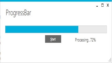 C# Tutorial - Metro Progress Bar | FoxLearn