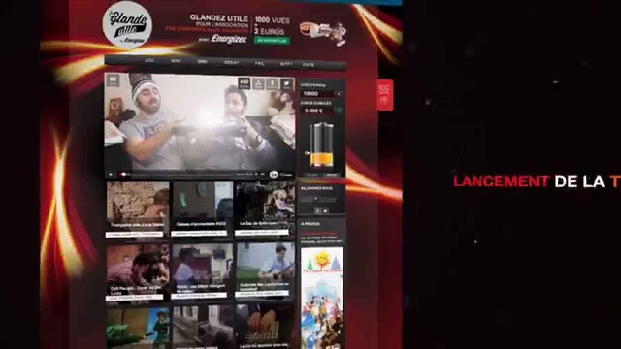 Energizer glande pour la bonne cause