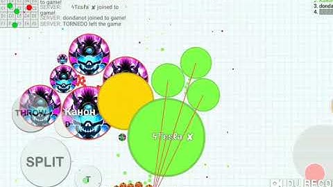 First Video! Blob.io gameplay. #Doublesplit