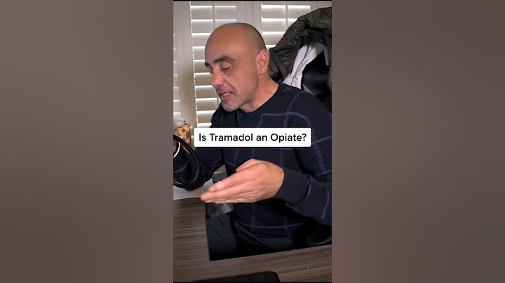 Is Tramadol an Opiate? #shorts