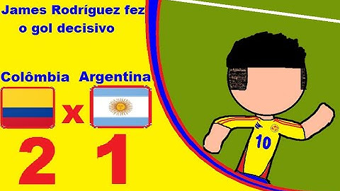 Colômbia 2 x 1 Argentina