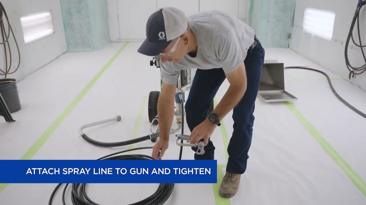 How To Set Up a Graco Contractor King Airless Sprayer