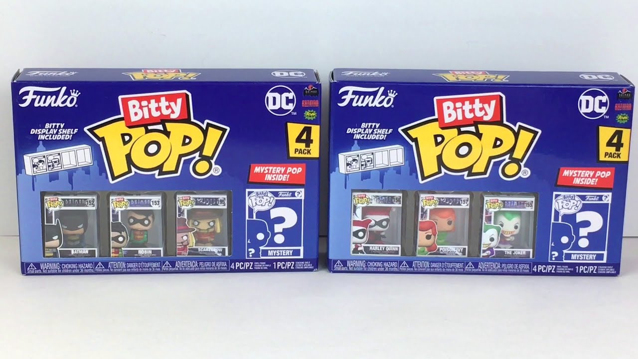 Bitty Pop! Friends 4-Pack Series 1