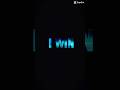 UNTIL I WIN
